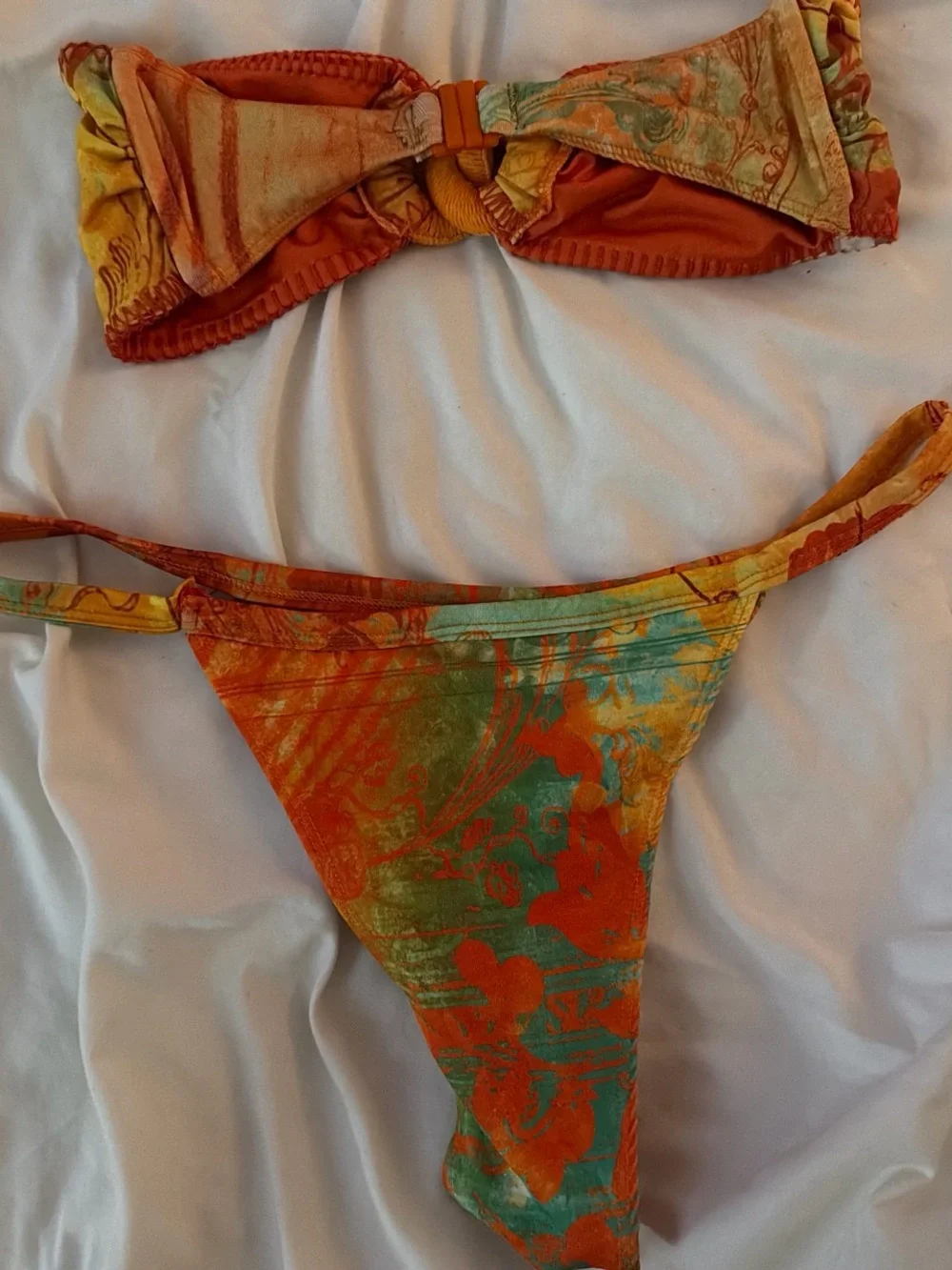 Jaded London Mari Whipstitch Bikini Set